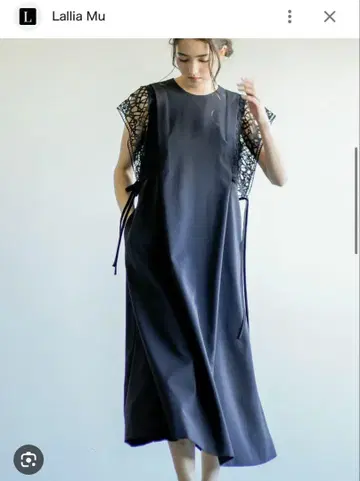 Lallia Mu 크로셰 레이스 원피스