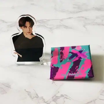 후쿠모토 타이세이 colorful 스퀘어 캔뱃지 클립 스탠드