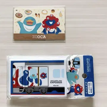 만박 기념 ICOCA + 오리지널 패스 케이스