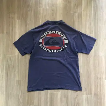 Quiksilver 티셔츠 usa 90s 네이비