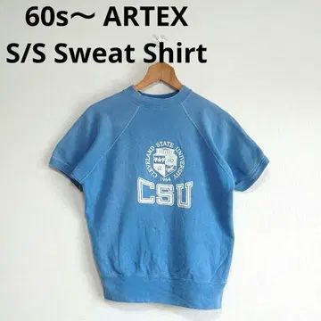 60년대~ ARTEX S/S 스웨트 셔츠 CSU 1964 USA