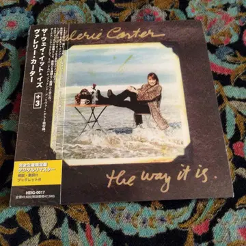 오비 포함 종이 자켓 Valerie Carter The Way It Is