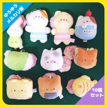 고양이 고양이 찻집 미니 마스코트 BC (총 10종 세트)
