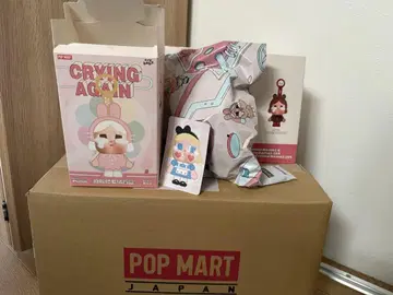 팝 마트 CRYBABY Crying Again 페이스 봉제 인형 앨리스