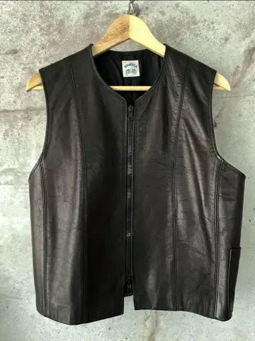 SUNSEA 20SS LEATHER VEST 선씨 가죽 베스트