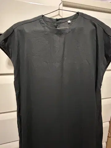 프렌치 린넨 MUJI 슬리브리스 원피스 XL 사이즈