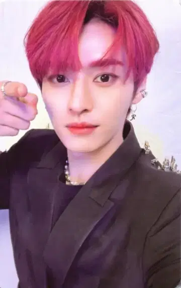 StrayKids ODDINARY LeeKnow 트레이딩 카드 파랑