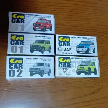 [ 5대 세트 ] ERA Eracar 스즈키 짐니 짐니 시에라 1/64