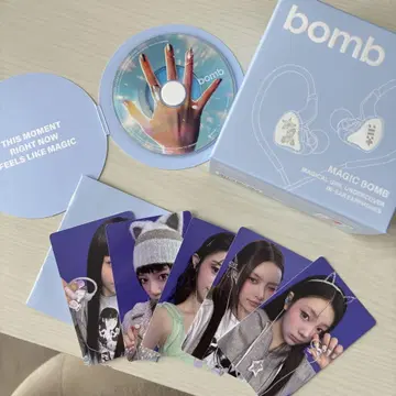 ILLIT 3rd Mini 앨범 bomb Merch ver. 이어폰 없음