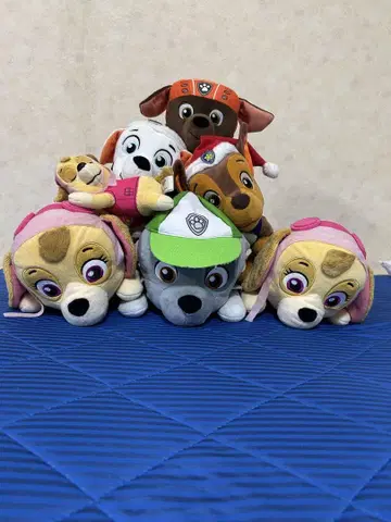 파우 패트롤 봉제 인형 세트