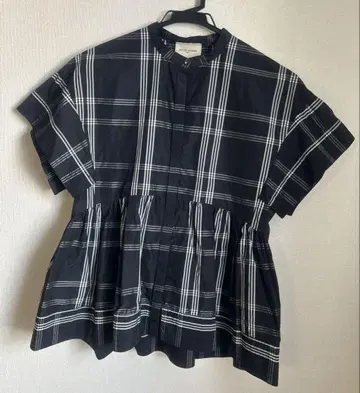 UNITED ARROWS 페플럼 블라우스