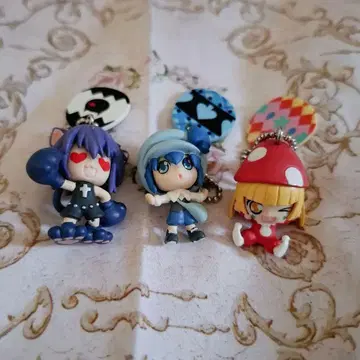 당시 물 Shugo Chara! 가챠 요루(시크릿) 미키 쿠스쿠스 키링