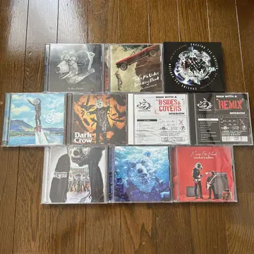 MAN WITH A MISSION CD, DVD 10장
