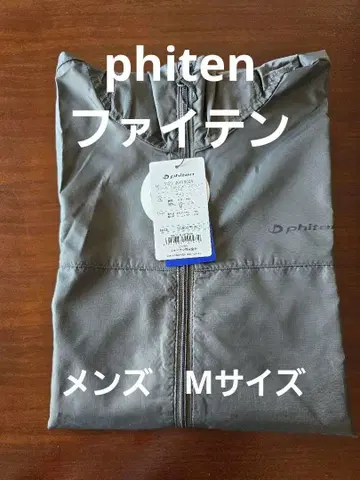 phiten 파이텐 쉘 후드티 메타쿠스 남성용 M 사이즈