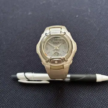 CASIO 전파 솔라 Baby-G 여성용 실버 BGT-3001