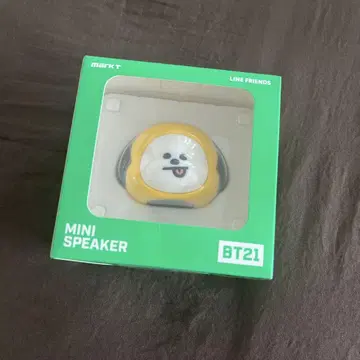 새상품 미니 스피커 BTS CHIMMY 라인프렌즈