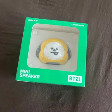 새상품 미니 스피커 BTS CHIMMY 라인프렌즈