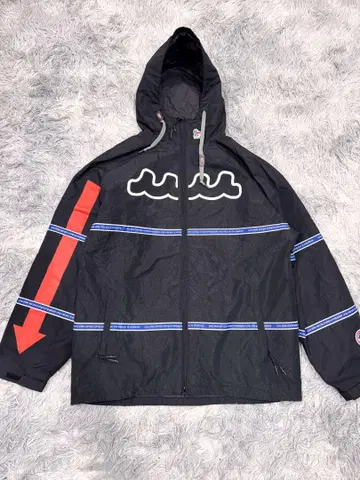 muta marine 2layer 발수 자켓 후드티 블랙 XL