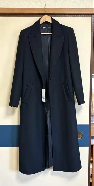 ZARA 울 롱 코트 L (택 포함)
