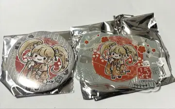 단간론파 그래프아트 하레기 사이온지 캔뱃지 아크링 키링