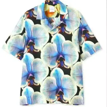 폴스미스 PaulSmith [ Orchid ] 오픈 카라 셔츠