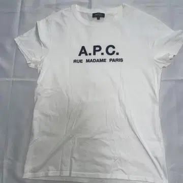 A.P.C. 화이트 티셔츠 M 사이즈