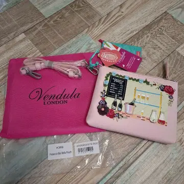 신상품 미사용 VENDULA LONDON 백 BAR 패턴