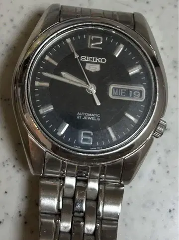 가격 인하 SEIKO 5 오토매틱 21 JEWELS 스켈레톤