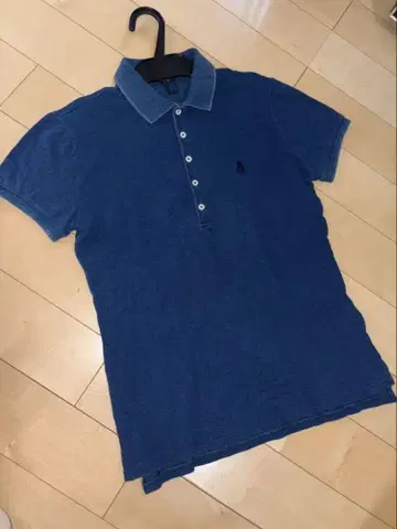 컨디션 최상 Polo Ralph Lauren 네이비 피케 셔츠