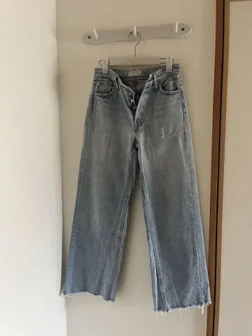 Levi's 라이트 블루 와이드 데님