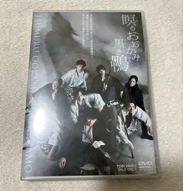 감은 늑대 검은 오리 공연 DVD 3매 세트 회장 예약 한정판