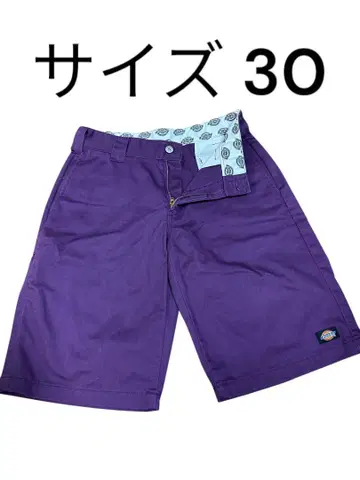 디키즈 DICKIES 하프 팬츠 캐주얼 팬츠 퍼플