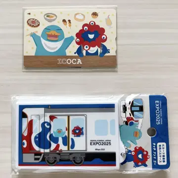 만박 기념 ICOCA + 오리지널 패스 케이스