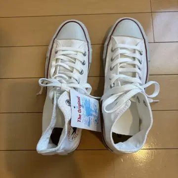 컨버스 하이컷 스니커즈 화이트
