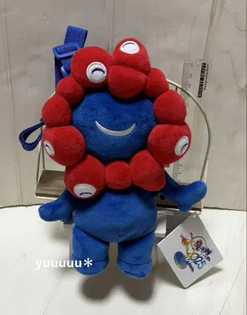 먄먄 봉제 인형 파우치 숄더 엑스포 새상품 마스코트 싱글벙글