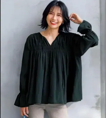 UNFILO 셔츠 블라우스 '세탁 가능한' 도비 데신 블라우스 여성용