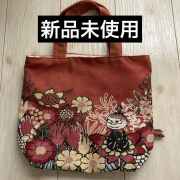 미사용 새상품 미니 토트백 무민 미이 고블랑 직조 토트 백 토트백