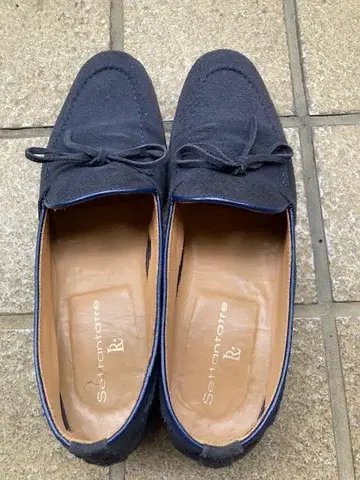 Settantaire 네이비 슬립온