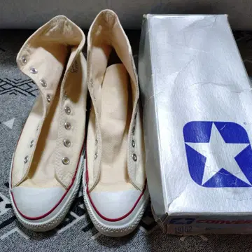 Converse ALLSTAR USA 생산 80년대 은색 상자