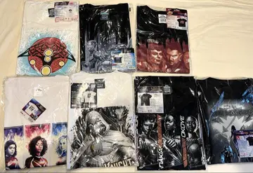 미사용 새상품 MARVEL 마블 MCU 티셔츠 L 사이즈 7세트!