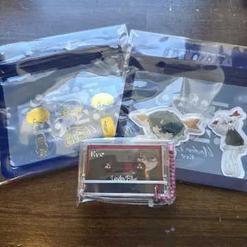 D상 뮤직 참 burgundy와 J상 스티커 2종