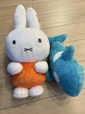 미피 봉제 인형 덤 돌고래 포함