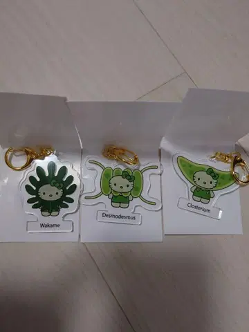 모 키티 일본관 아크릴 키링