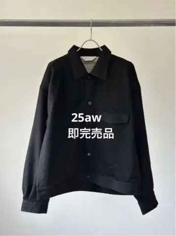 Ancellm -VEGAN SUEDE WORK SHIRT BLOUSON