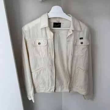 Wrangler 아이보리 데님 자켓