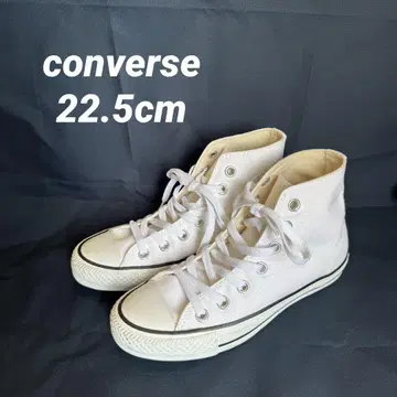 Converse 화이트 하이컷 스니커즈
