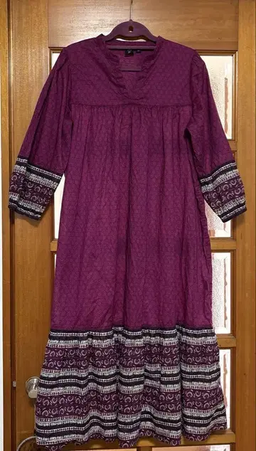 원피스 보헤미안풍 ANNA SUI & UNIQLO 콜라보