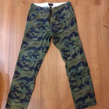 빔즈 플러스 BEAMS+ 밀리터리 팬츠 카모플라주 M