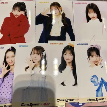 CUTIE STREET 대특전회 추첨회 D상 브로마이드