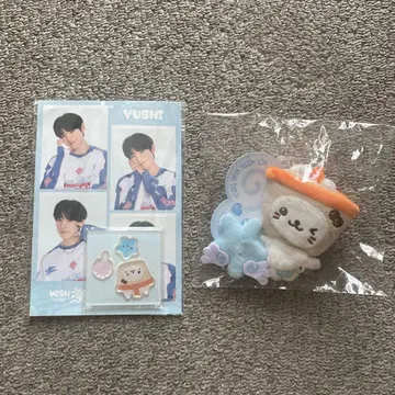 NCTWISH WISH 축제 4컷 사진 아크릴 스티커 세트 유우시